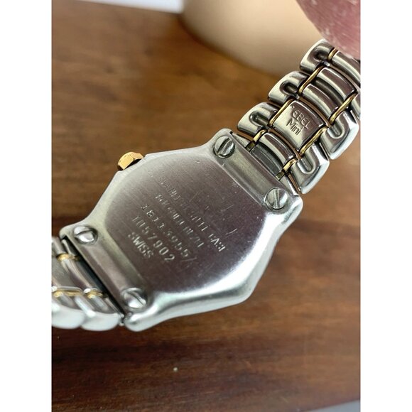 Ebel Women's Watch Swiss Quartz Diamond Mother of Pearl Dial Two Tone 18k Steel - Picture 7 of 14